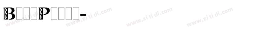 BardPlain字体转换