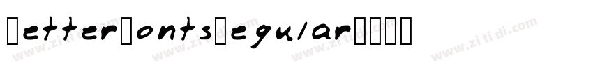 BetterFontsRegular字体转换