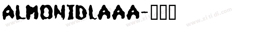 ALmonidlaaa字体转换
