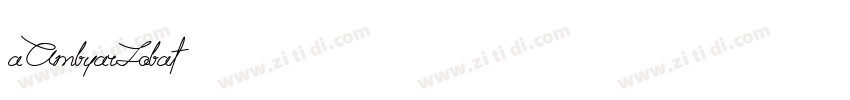 aAmbyarSobat字体转换