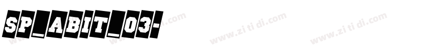 SP_Abit_03字体转换
