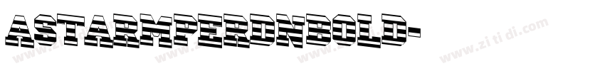 AStarmperDnBold字体转换