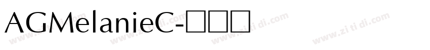 AGMelanieC字体转换