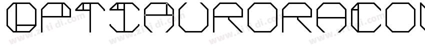 OPTIAuroraCondensed字体转换