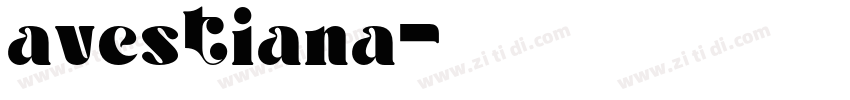 AVEstiana字体转换