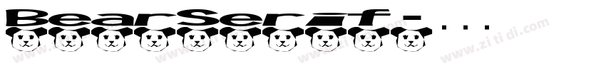 BearSerif字体转换