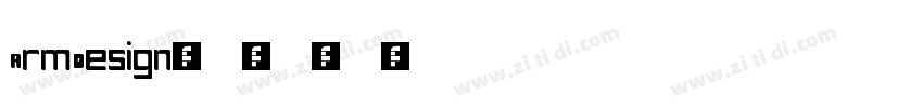 ArmDesign字体转换