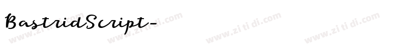 BastridScript字体转换