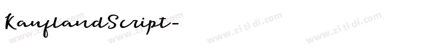 KauflandScript字体转换