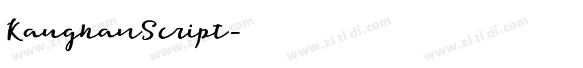 KaughanScript字体转换
