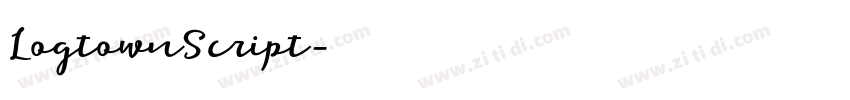 LogtownScript字体转换 LogtownScript字体转换