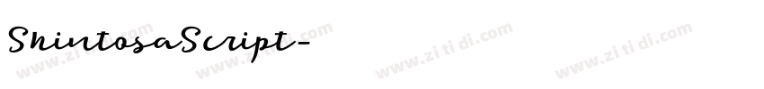ShintosaScript字体转换