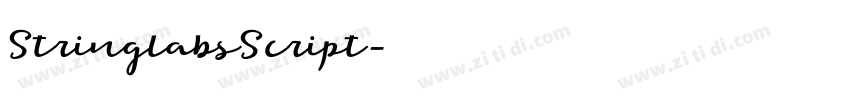 StringlabsScript字体转换