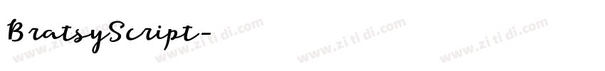 BratsyScript字体转换