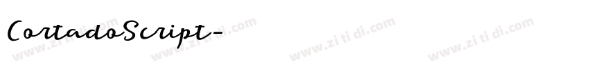 CortadoScript字体转换