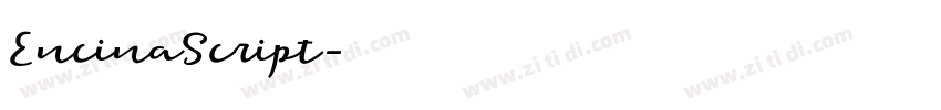 EncinaScript字体转换