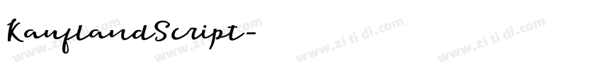 KauflandScript字体转换