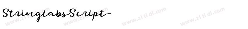 StringlabsScript字体转换