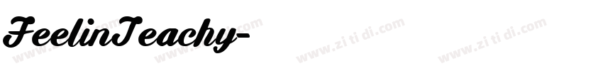 FeelinTeachy字体转换