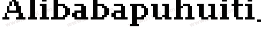 AIibabapuhuiti_2_65_字体转换