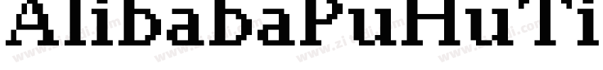 AlibabaPuHuTi_3_65_M字体转换