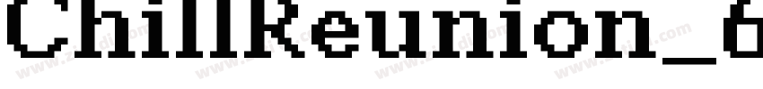 ChillReunion_65字体转换