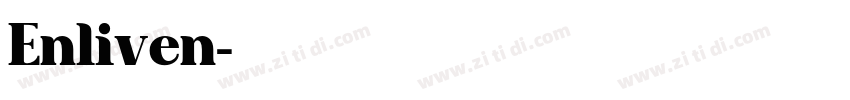 Enliven字体转换