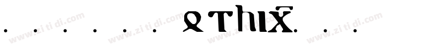 BIUDPGothic字体转换