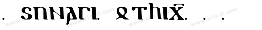 TsunagiGothic字体转换