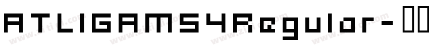 ATLIGAM54Regular字体转换