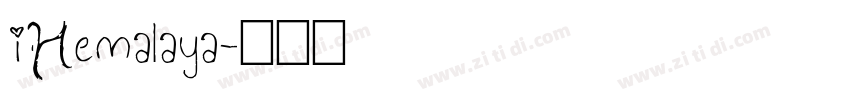 iHemalaya字体转换