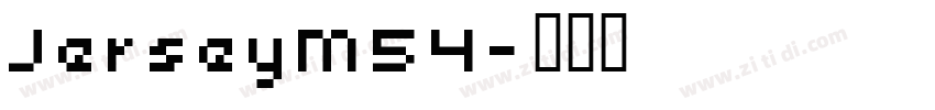 JerseyM54字体转换
