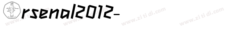 Arsenal2012字体转换