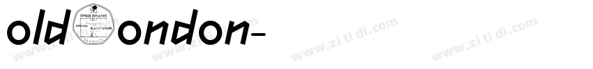 oldLondon字体转换