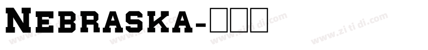 Nebraska字体转换