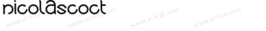 nicolascoct字体转换