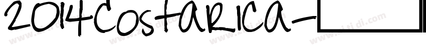 2014CostaRica字体转换