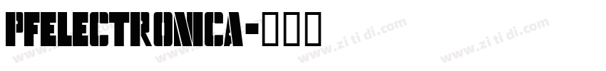 PFElectronica字体转换