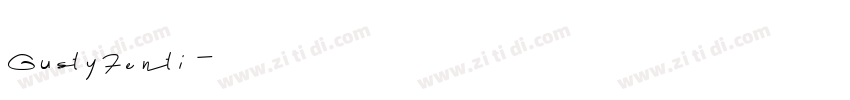 GustyFenti字体转换