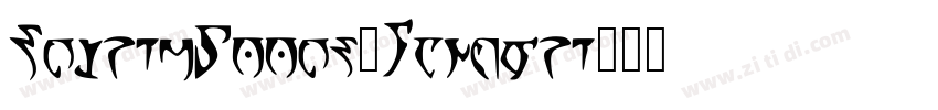 SkyrimBooks_Handwri字体转换