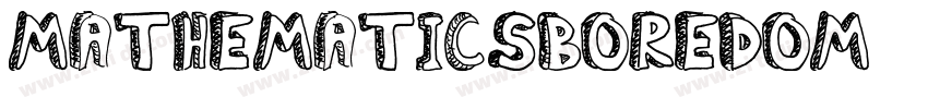 MathematicsBoredom字体转换