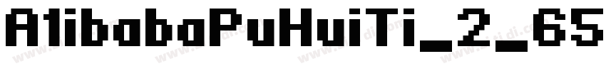 A1ibabaPuHuiTi_2_65_字体转换