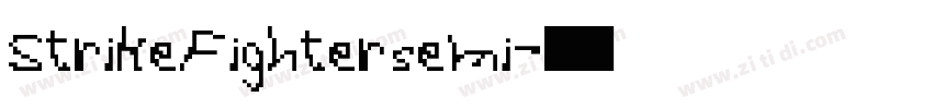 StrikeFightersemi字体转换