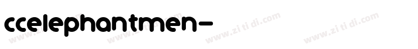 CCElephantmen字体转换