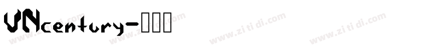 VNcentury字体转换