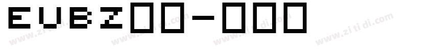 EUBZ白正字体转换