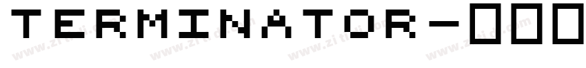 Terminator字体转换