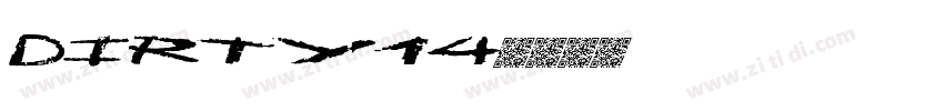 Dirty14字体转换