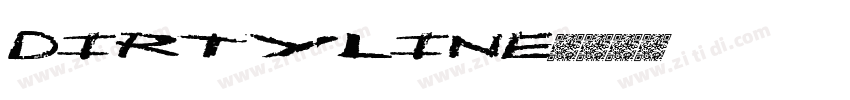 Dirtyline字体转换