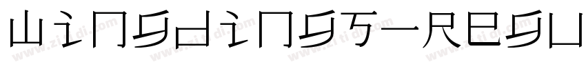 Wingdings-Regular-常规字体转换